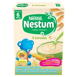Cereal infantil NESTUM® 5 Cereales caja x 350g