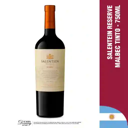 Salentein Vino Tinto Reserva Malbec