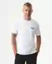 Camiseta Racing Graphic Masculino Blanco Claro Talla M Chevignon