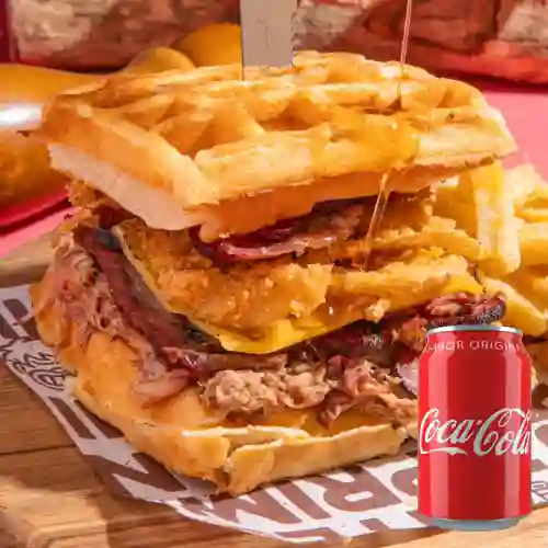 Combo Waflesaurus + Coca-Cola Sabor Original 330 ml