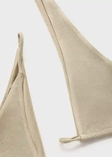 Braga Tango Oro Talla S Mujer Mango