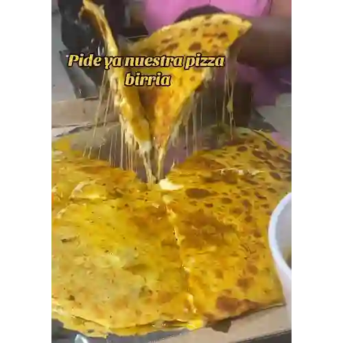 Pizza Birria 8 Porciones