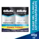 Gillette Antitranspirante Clinical Clear Cool Wave