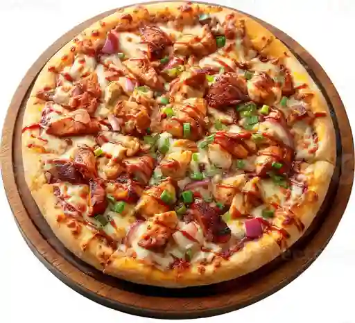 Pizza pollo bbq