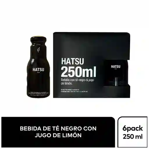 Hatsu Negro y Limón 250 ml