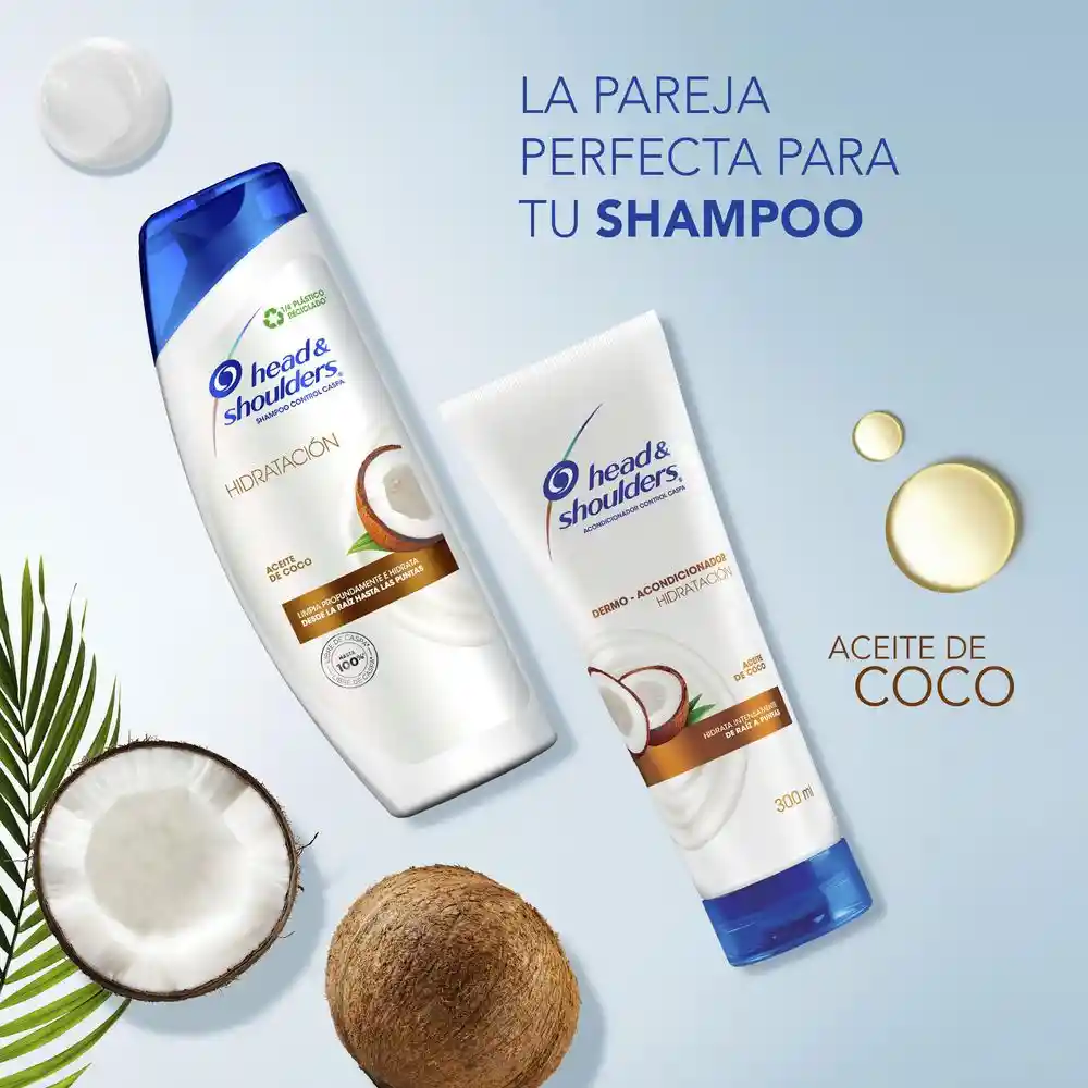 Head & Shoulders Shampoo + Acondicionador Hidratación con Coco
