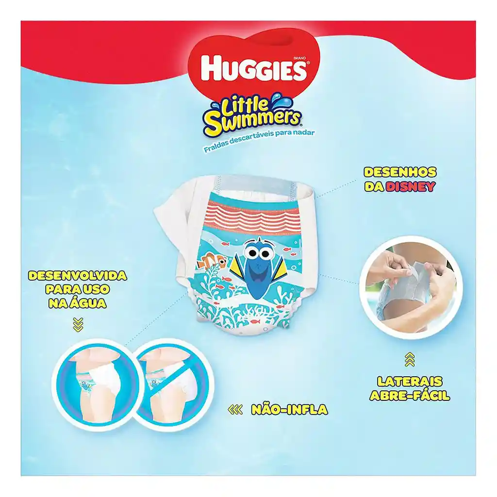 Huggies Pañales Little Swimmers Etapa 2