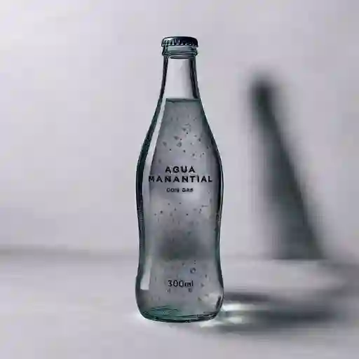 Agua Manantial Con Gas 300ml