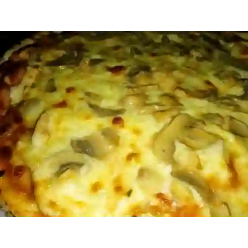 Pizza Pollo y Champiñones 30cm