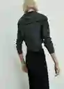 Jean Catherin Tejano Negro Talla 34 Mujer Mango