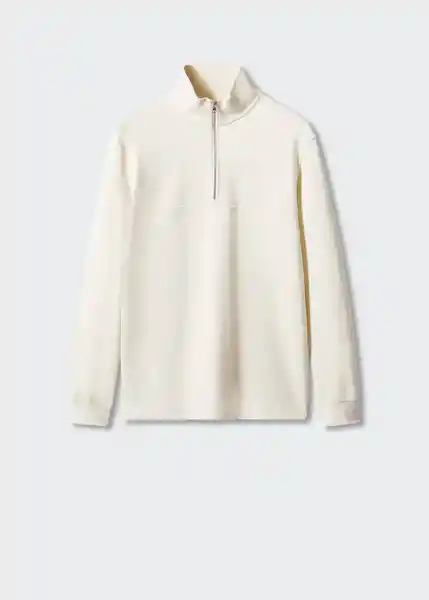 Buzo Sudadera Winne Crudo Talla XL Hombre Mango