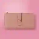 Cartera Larga Para Mujer Rosa Serie Miniso