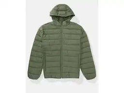 Chaqueta Gorro Hombre Verde Talla X-Small American Eagle