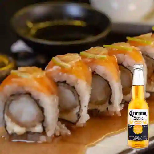 Combo Roll Gambero Cítrico + Corona 330 ml