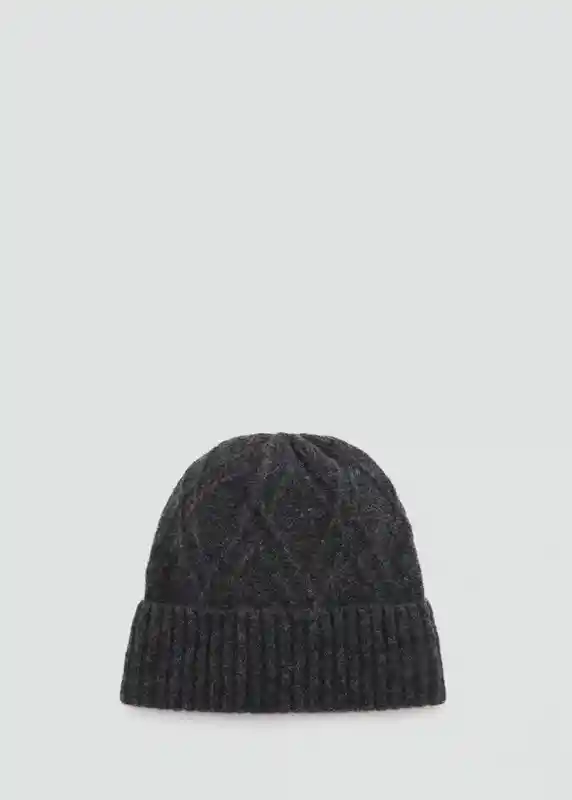 Gorro Lofotenb Antracita Talla 99 Niñas Mango