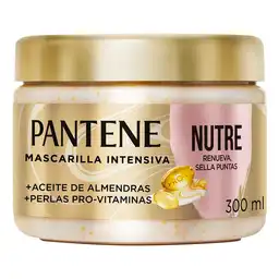 Mascarilla Intensiva Pantene Pro-V Miracles Nutre Renueva Sella Puntas Tratamiento Capilar 300 ml
