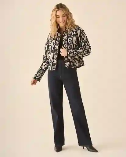 Chaqueta Negro Mantarraya Ultraoscuro Talla S 623G200 Esprit