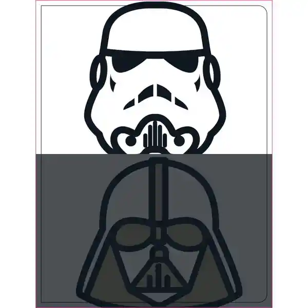 Finlandek Cuaderno Cuadriculado Argollado Star Wars
