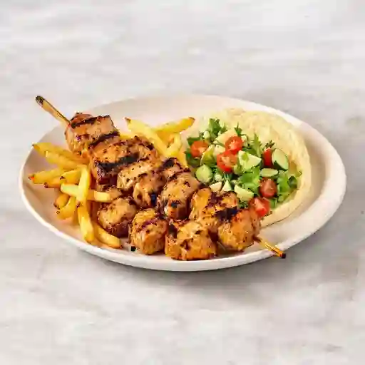 Chuzo Mixto ( Pollo y Cerdo)