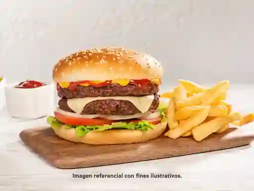 Combo Hamburguesas Doble Carne