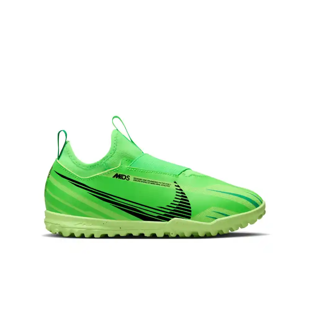 Nike Zapatos Zoom Vapor 15 Acad MDs Tf Niño Verde Talla 4.5Y