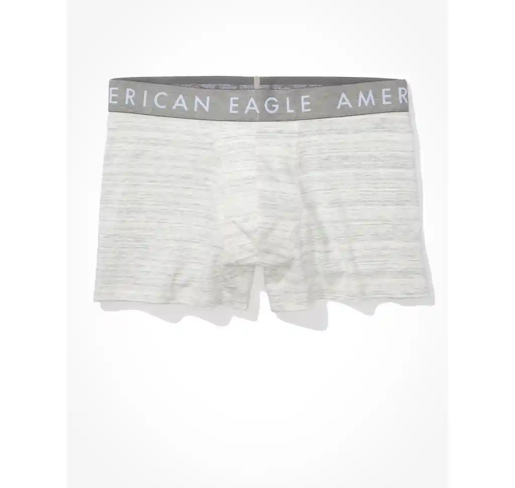 Bóxer Blanco Talla Large Hombre American Eagle