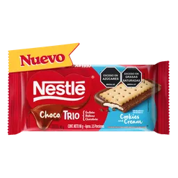 Nestlé Chocotrio Chocolate Galleta de Cookies And Cream 90 g