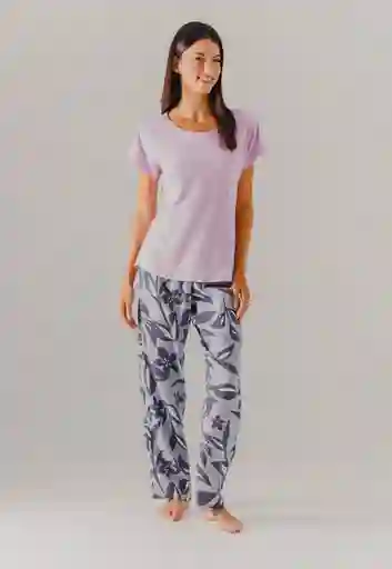 Pantalón Pijama Mujer Estampado Surtido L Bronzini