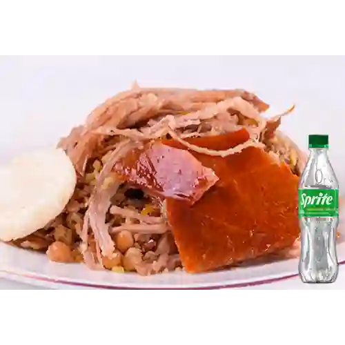 Combo Promo Lechona Personal + Sprite Original 400ml