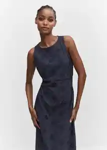 Vestido Elna-h Navy Talla S Mujer Mango