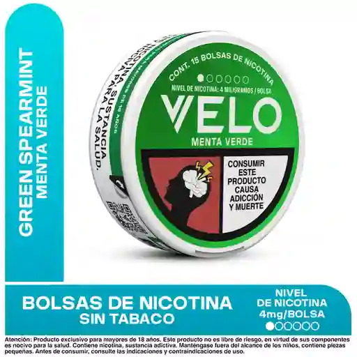 VELO – Menta Verde 4mg