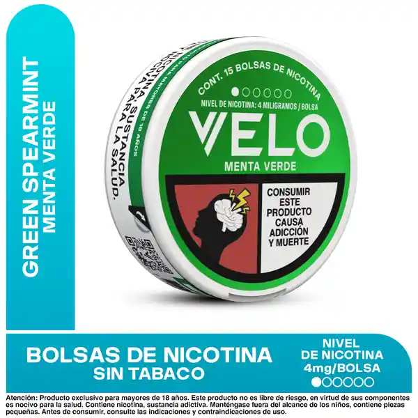 VELO – Menta Verde 4mg