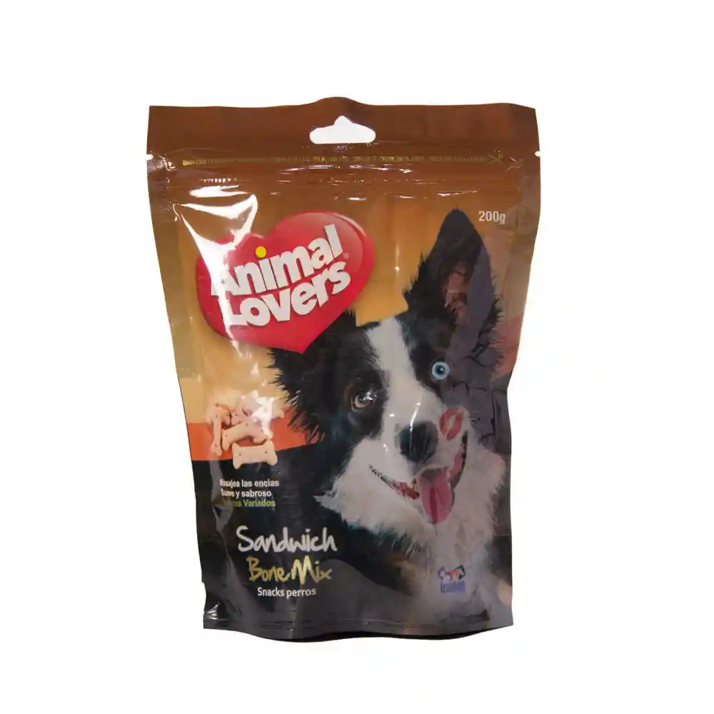 Animal Lover Galleta para Perro Sándwich Bone