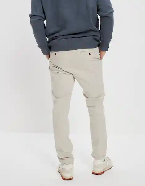 Pantalón Hombre Beige Talla 34 x 30 American Eagle