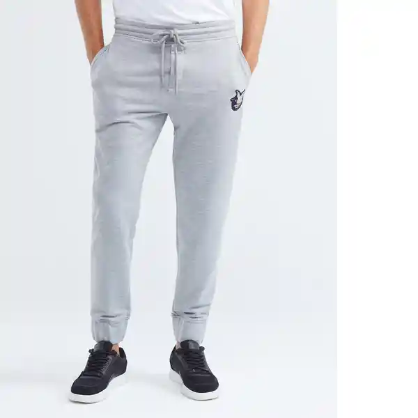 Sweatpant // Togs Gris Fundido Medio Talla 36 Hombre Chevignon