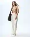 Camiseta Mujer Beige Talla M 601G011_BEI161324 Americanino