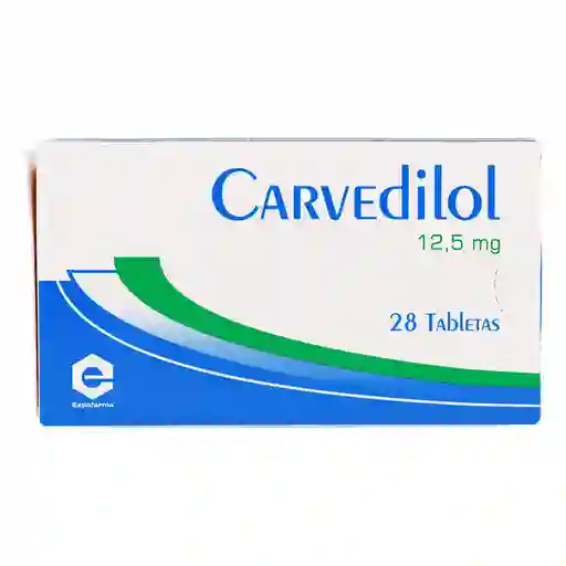 Expofarma Carvedilol Tabletas (12.5 mg)