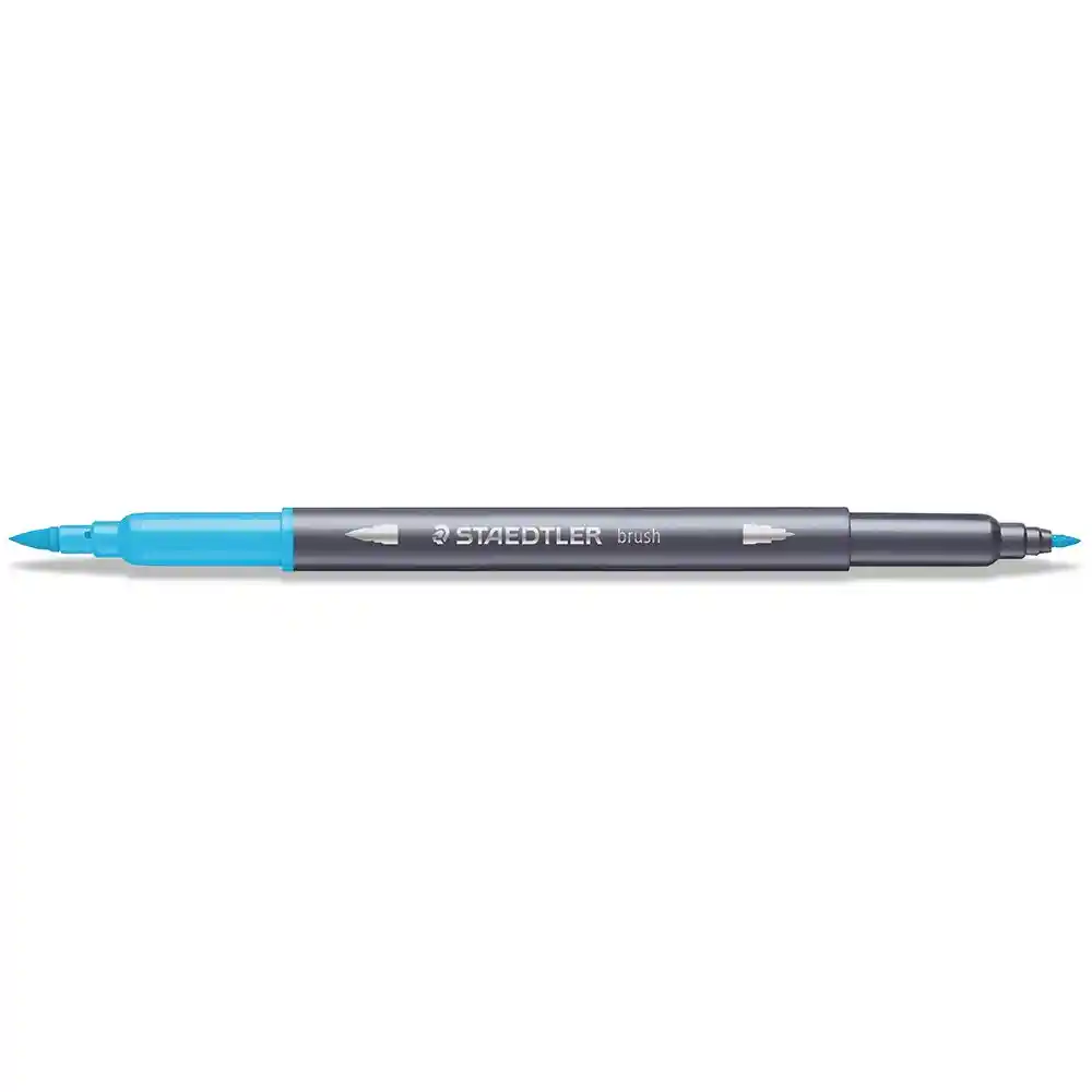 Staedtler Plumón Doble Punta Pincel Brush Lettering