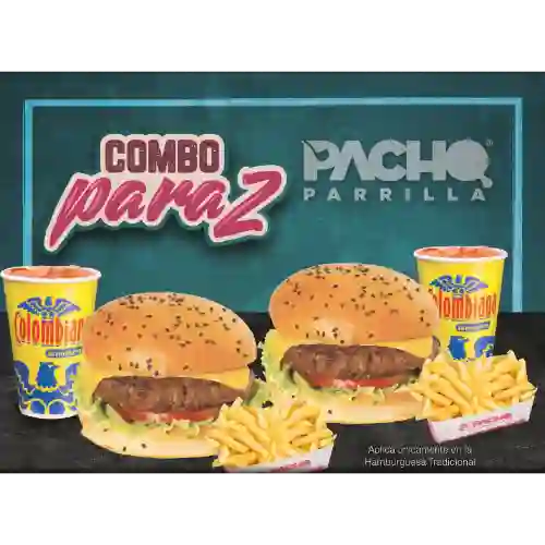 Combo Doble Hamburguesa