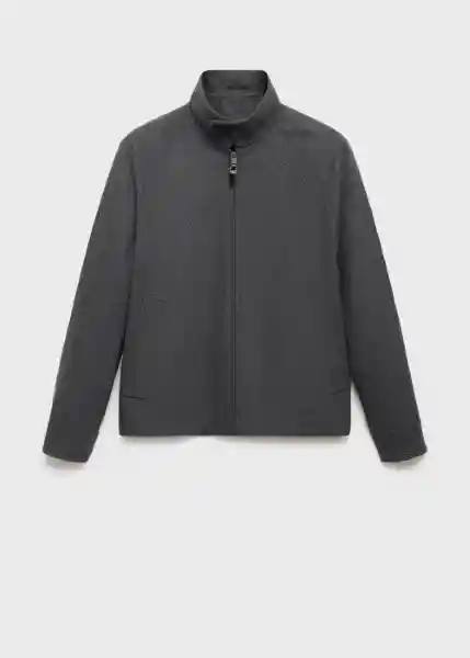 Chaqueta Sergy Gris Talla S Hombre Mango