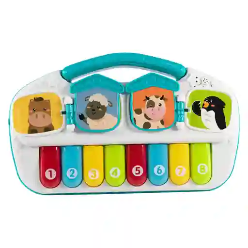 Baby Musical Piano Teclado Musical Infantil Con Luces y Sonidos