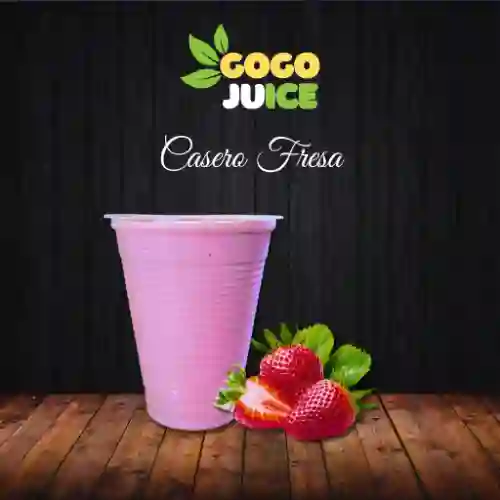 Jugo Casero de Fresa