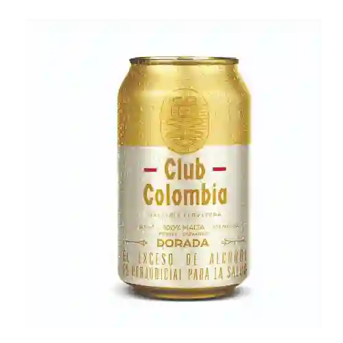 Cerveza en Lata Club Colombia Dorada