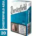 Chesterfield Blue​ X 20 Cigarrillos