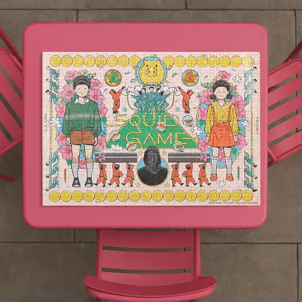 Rompecabezas de B Juego Del Calamar Serie Miniso