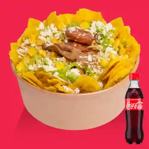 Combo Bowl Picada + Coca-Cola Sabor Original 400 ml