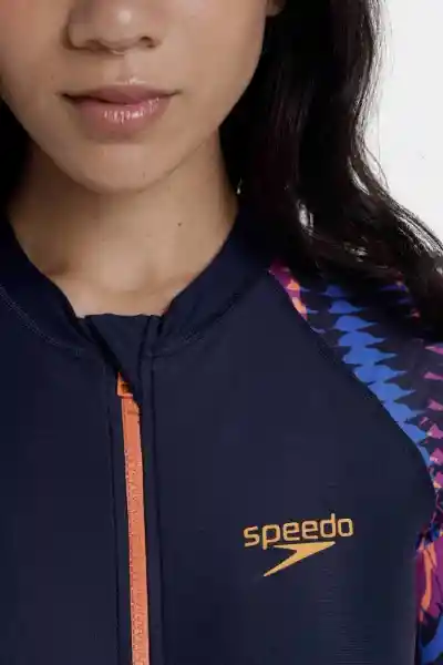 Vestido de Baño Manga Larga Razor Diva Mujer Talla 34 Speedo