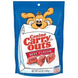 Canine Carry Outs Snack Para Perros Beef