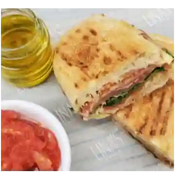 Sándwich Jamón Serrano Pan Tumaca