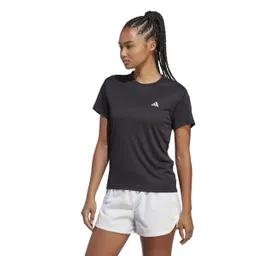 Adidas Camiseta Run it Tee Mujer Negro Talla L Ref: HZ0107